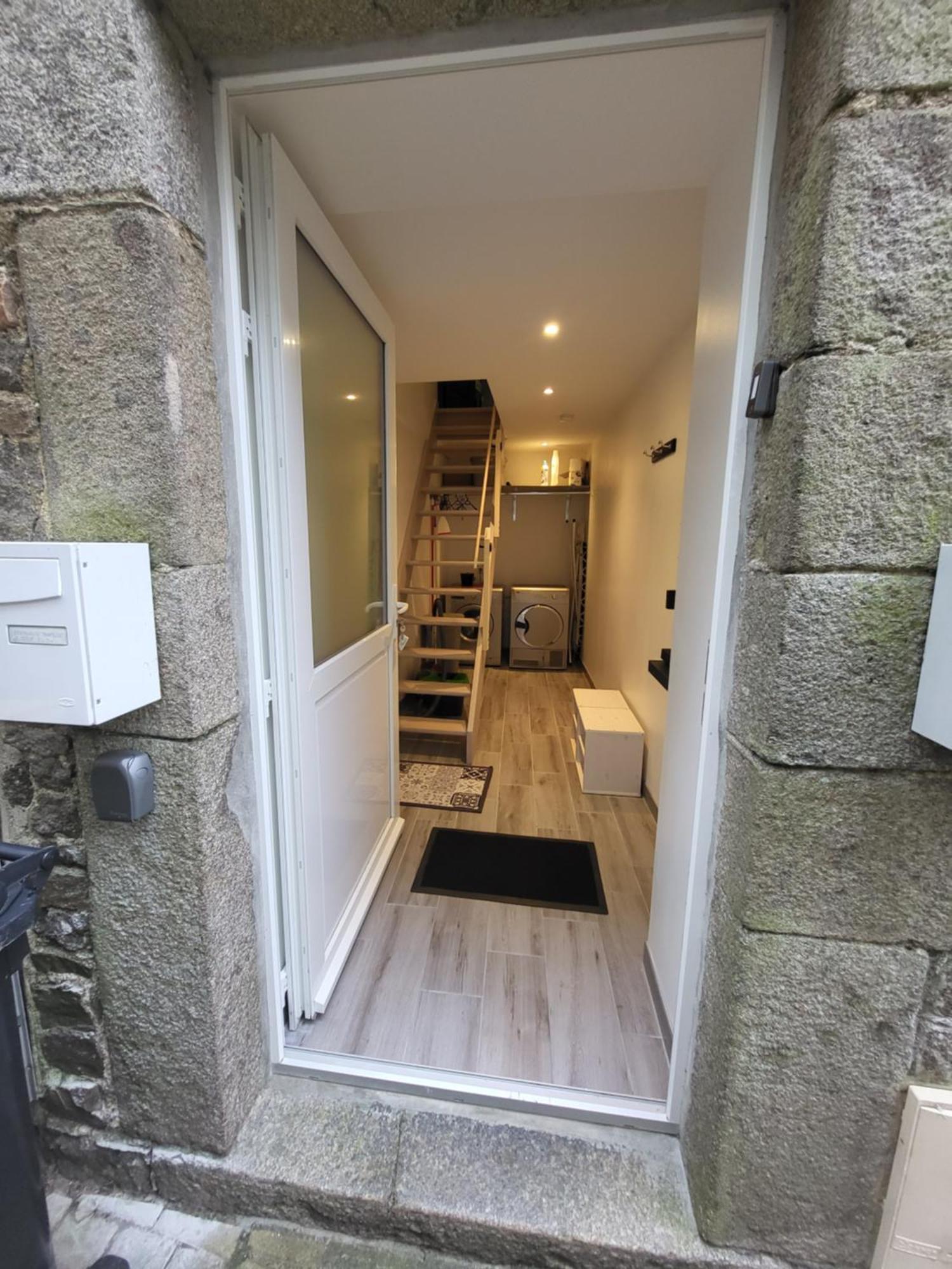 Appartement Margotte à Les Pieux Extérieur photo